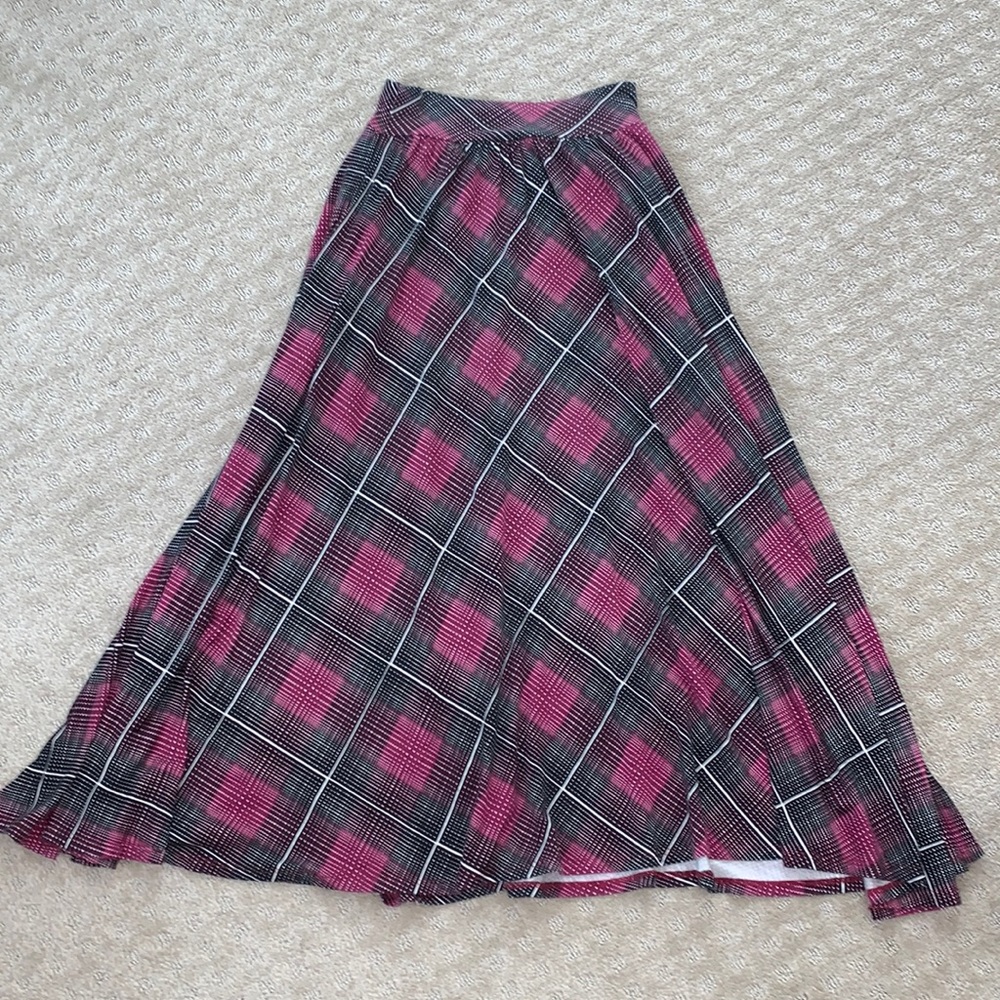 Rachel Pally plaid midi skirt S